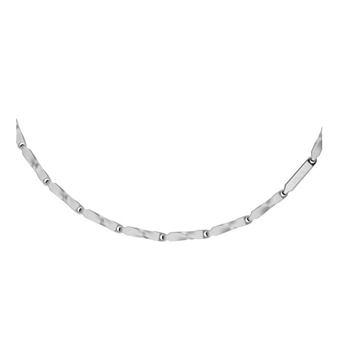 Men's Stainless Steel Twisted Necklace