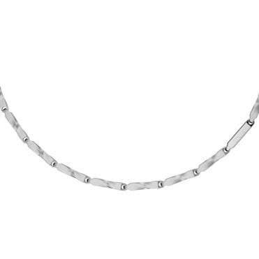 Men's Stainless Steel Twisted Necklace