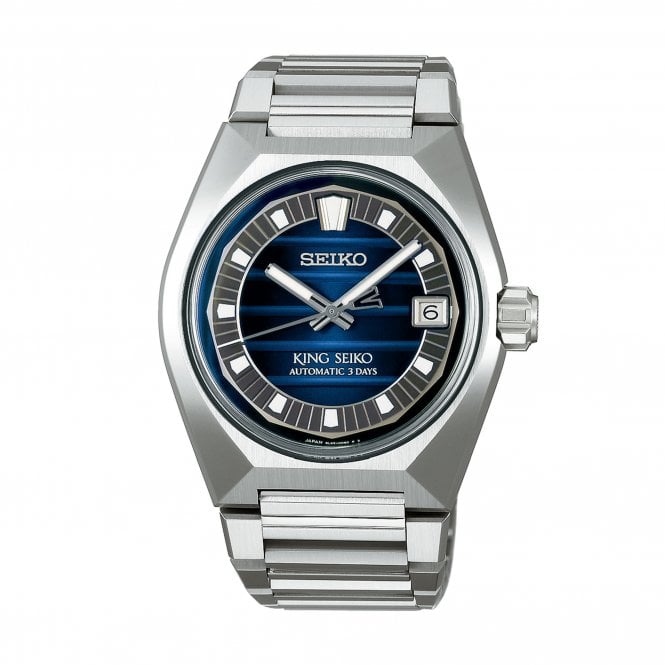 Men's Stainless Steel VANAC 'Tokyo Midnight' Automatic Watch