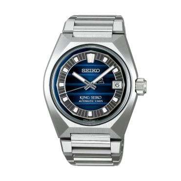 Men's Stainless Steel VANAC 'Tokyo Midnight' Automatic Watch
