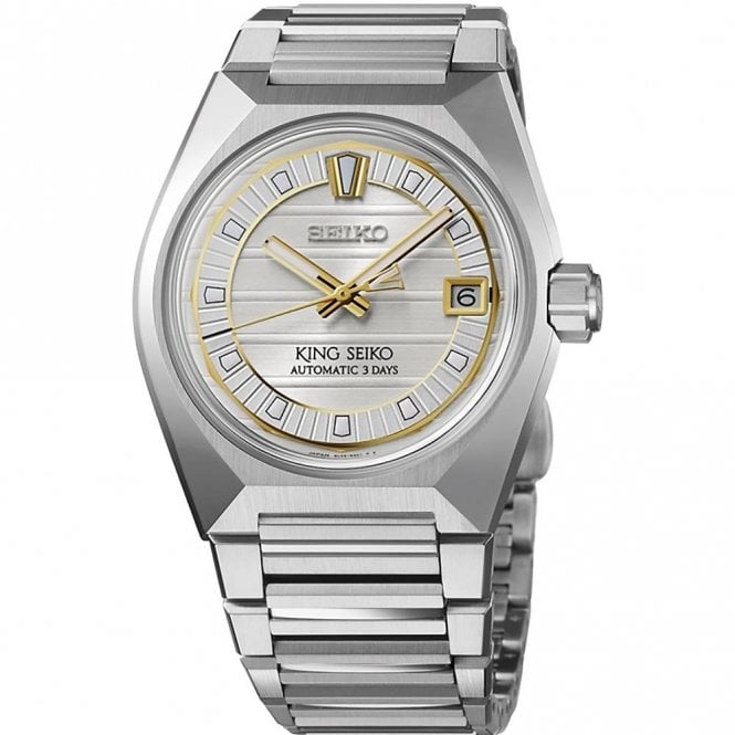 Men's Stainless Steel VANAC 'Tokyo Sunrise' Automatic Watch