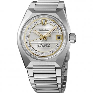 Men's Stainless Steel VANAC 'Tokyo Sunrise' Automatic Watch