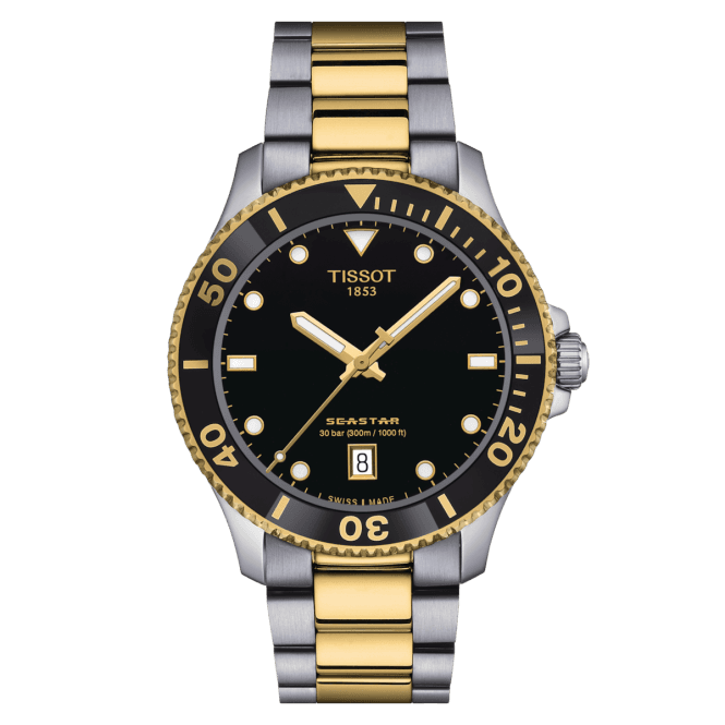 Men's Two Tone 40mm Seastar 1000 Watch
