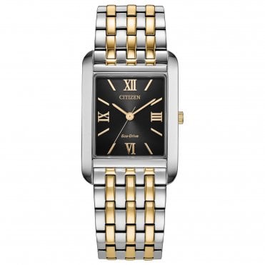 Men's Two Tone Addysen Eco-Drive Watch