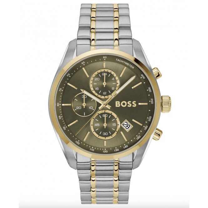 Men's Two Tone Chronograph Grand Prix Watch