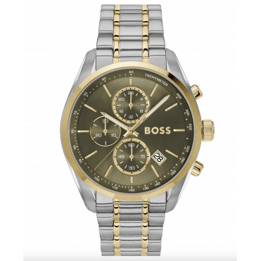 Men's Two Tone Chronograph Grand Prix Watch