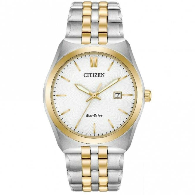 Men's Two Tone Eco-Drive Watch