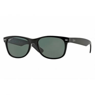 New Wayfarer Black Sunglasses RB2132 901L 55
