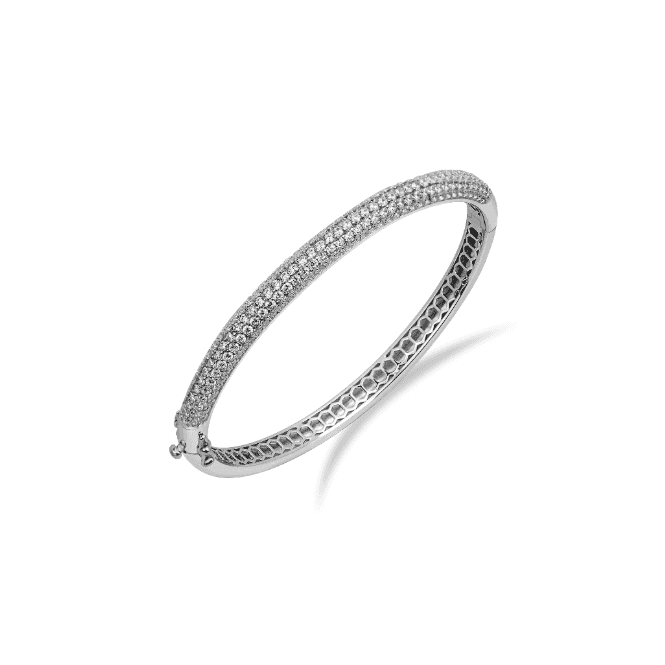 Pave Bold Bangle