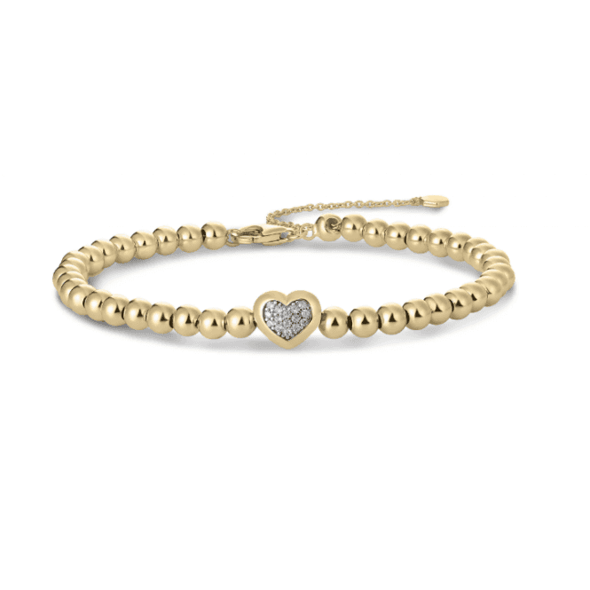 Pave Heart Bracelet 