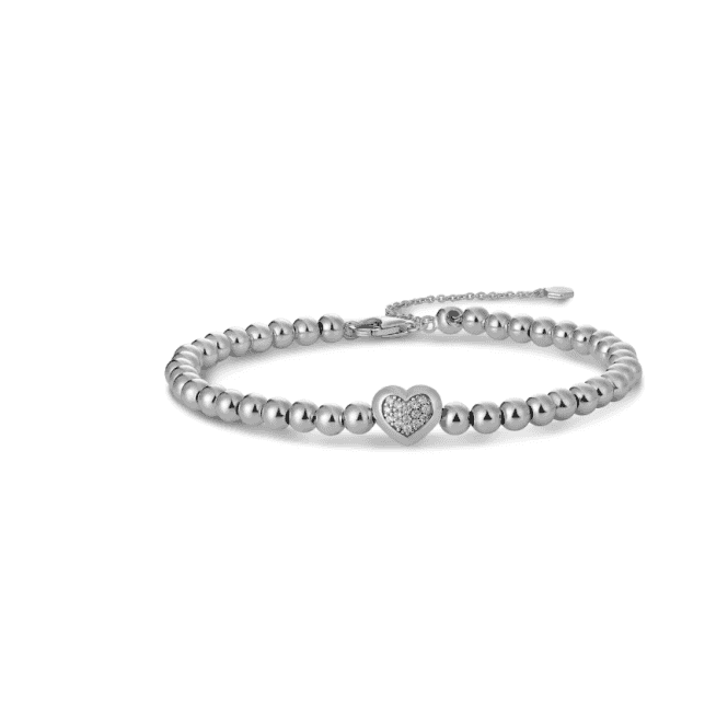 Pave Heart Bracelet 