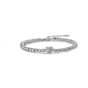Pave Heart Bracelet 