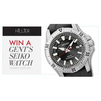 Win a gent's Seiko watch worth £299!