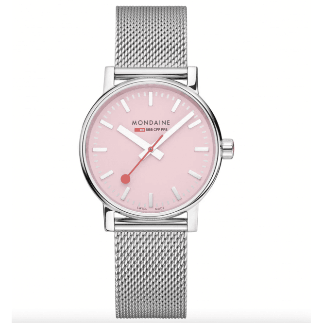 Stainless Steel 35mm Wild Rose Evo2 Watch
