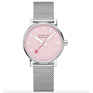 Stainless Steel 35mm Wild Rose Evo2 Watch