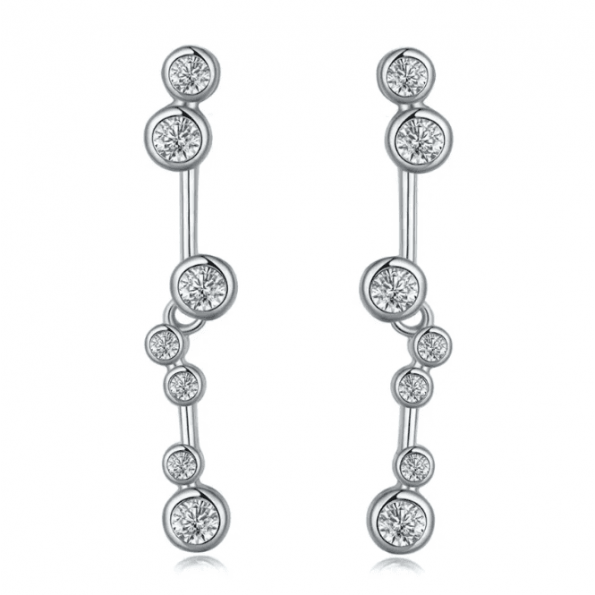 Sterling Silver Bubble Earrings