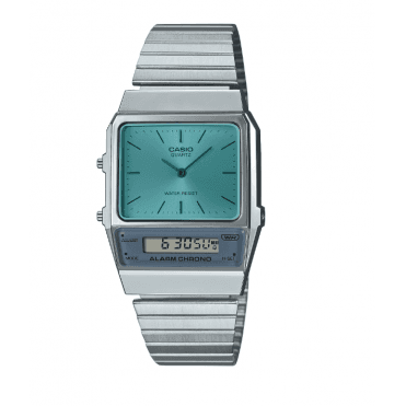 Vintage Blue Dual Time Watch 